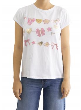 t shirt con fiocchi